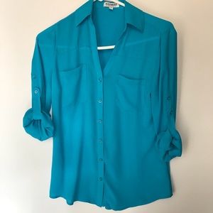 Express Button Up Blouse